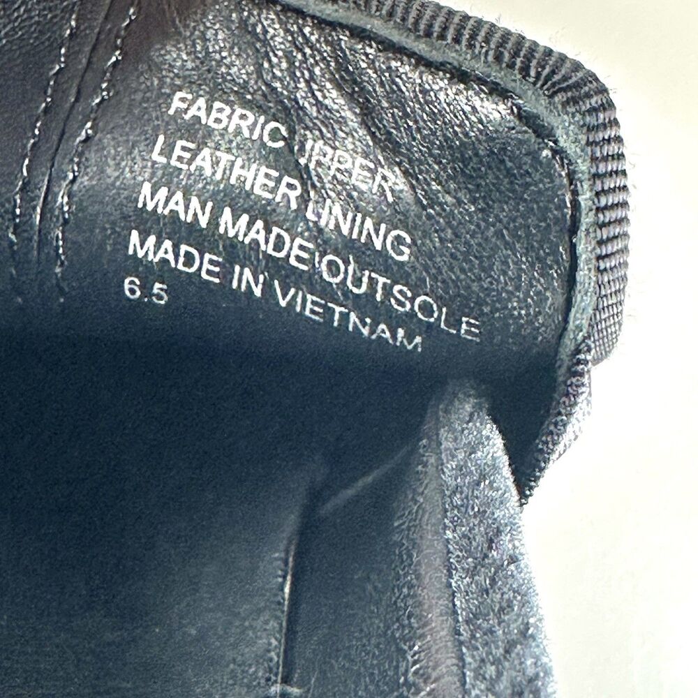 Birdies Womens The Swift Black Velvet Dressy Sneakers Size 6.5 Slip On Flats - Picture 12 of 14